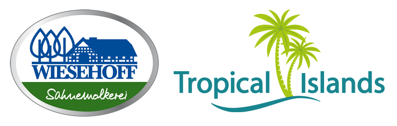 Wiesehoff und Tropical Island Logo